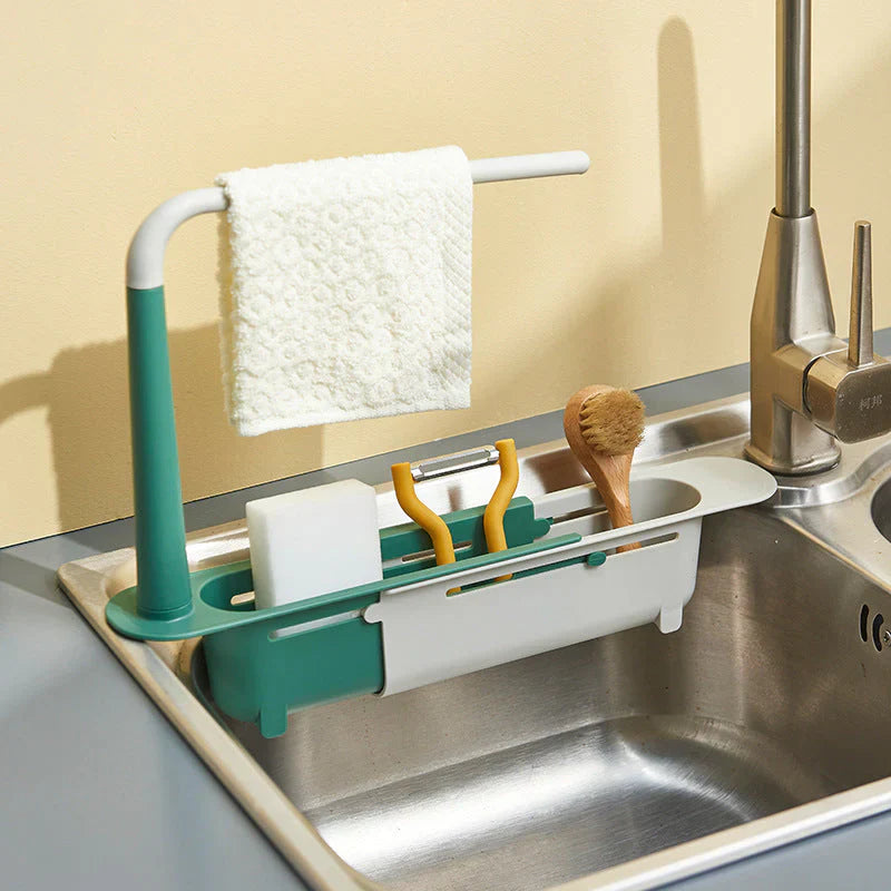 Easily keep your sink clean and organized 