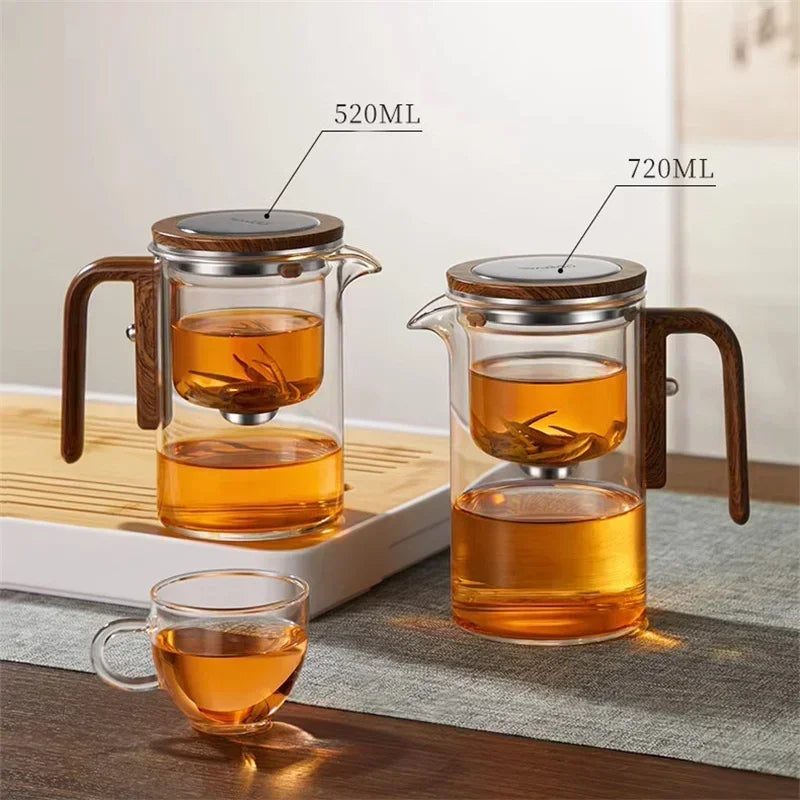 Elegant teapot for a perfect infusion without effort 