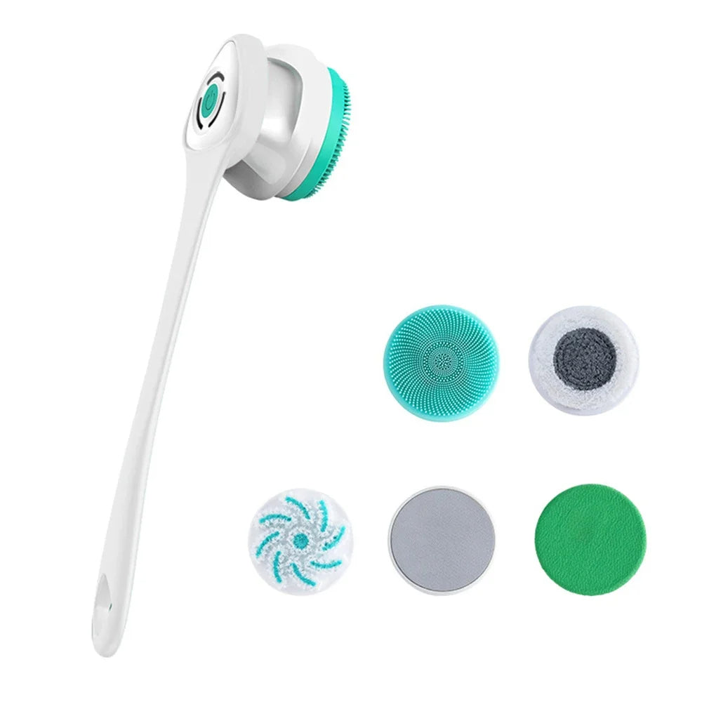 Effortless complete cleansing massage in the shower 