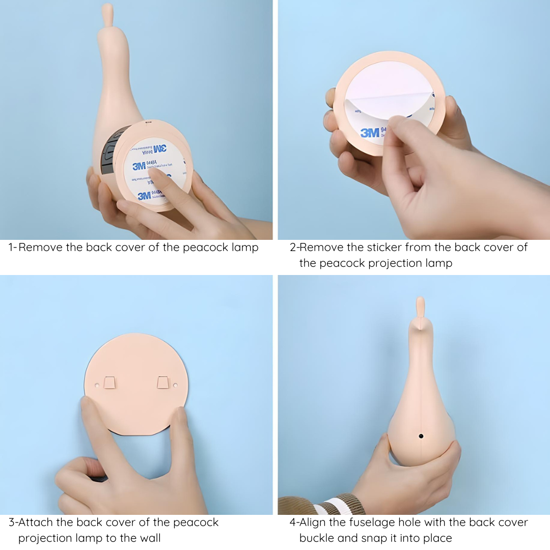 Magical wall light for soothing nights 