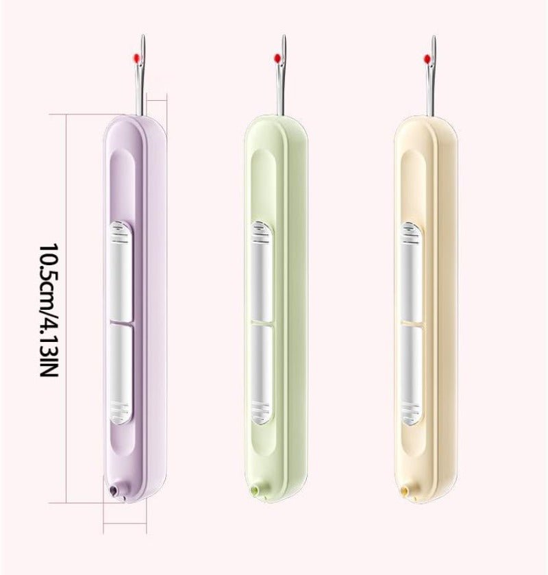 2-in-1 sewing tool – Practical needle threader and seam ripper (x2) 