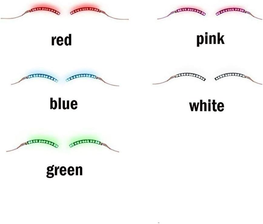 LED luminous eyelashes – Captivating look guaranteed 