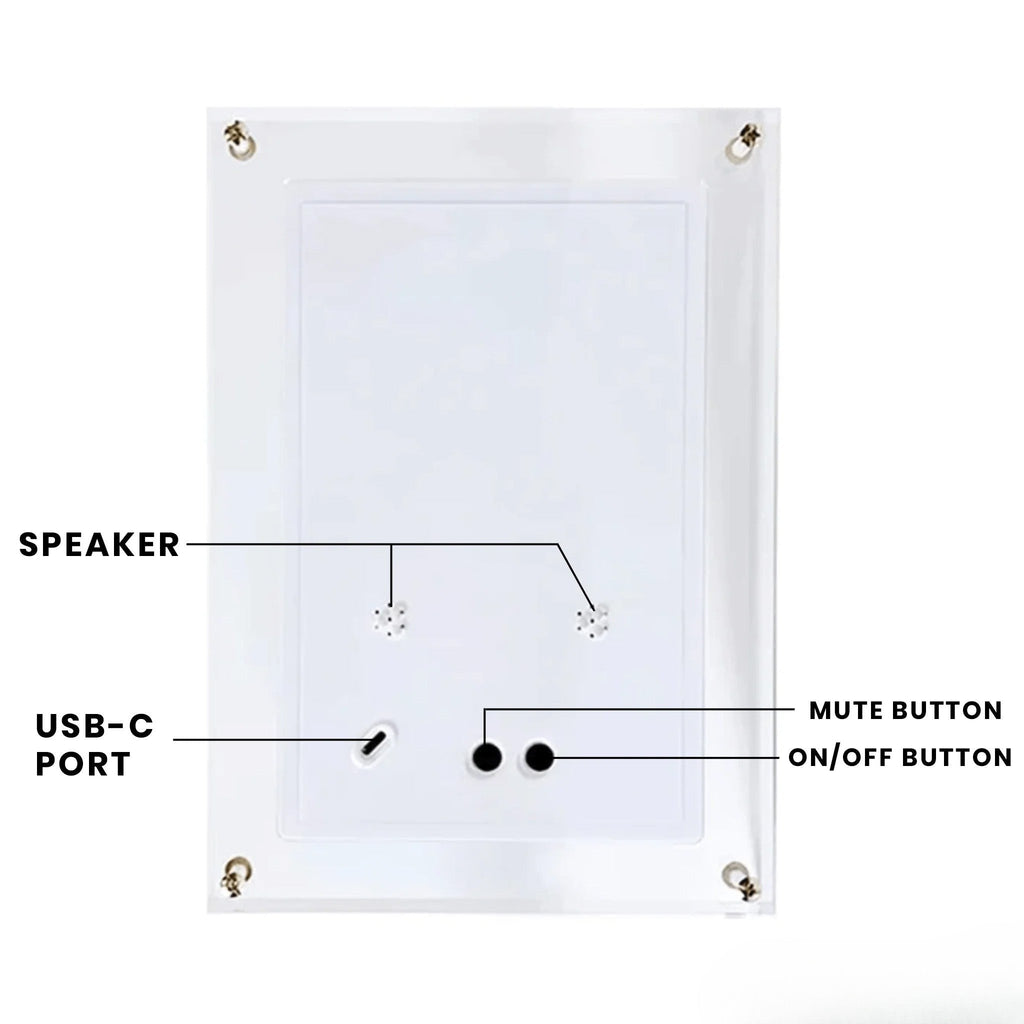 Light digital frame for unforgettable memories 