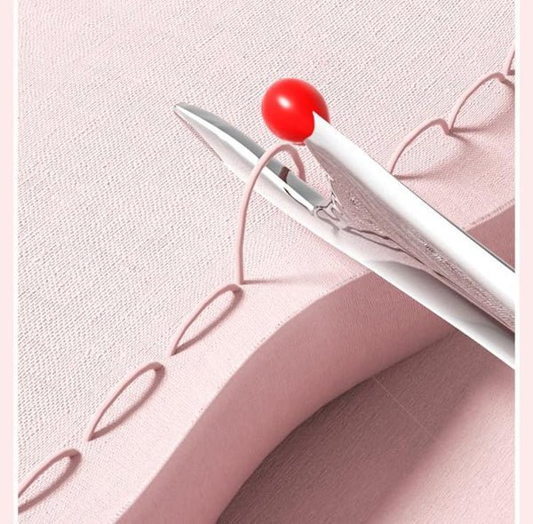 2-in-1 sewing tool – Practical needle threader and seam ripper (x2) 