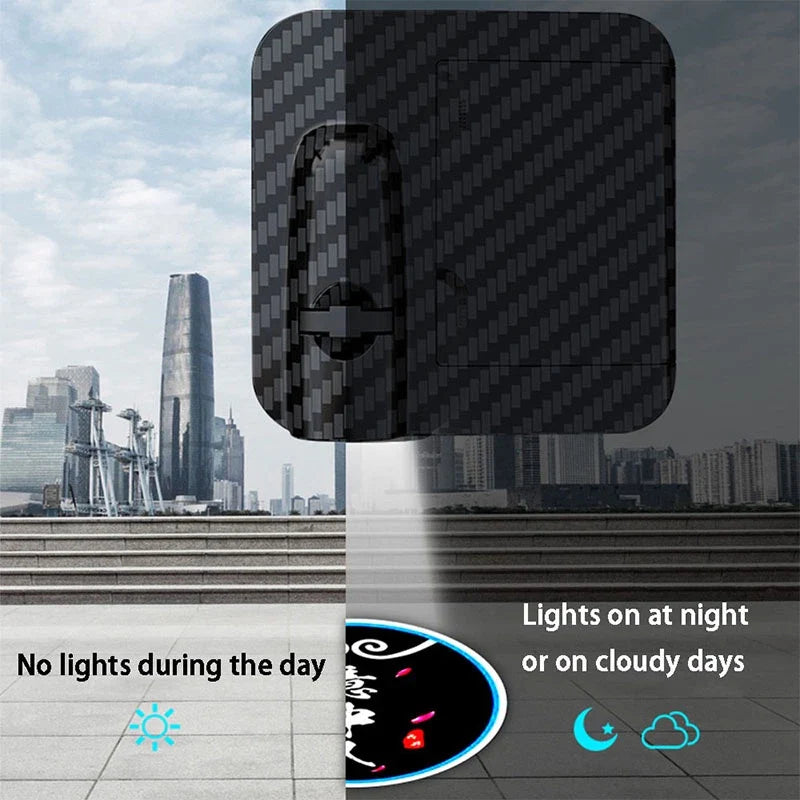 Éclairez votre logo de voiture à chaque ouverture de porte (x2)