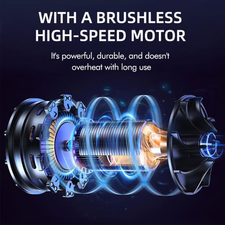 Cordless air blower – Clean effortlessly and without cables 