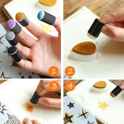 Finger paint kit – Child creativity without mess 