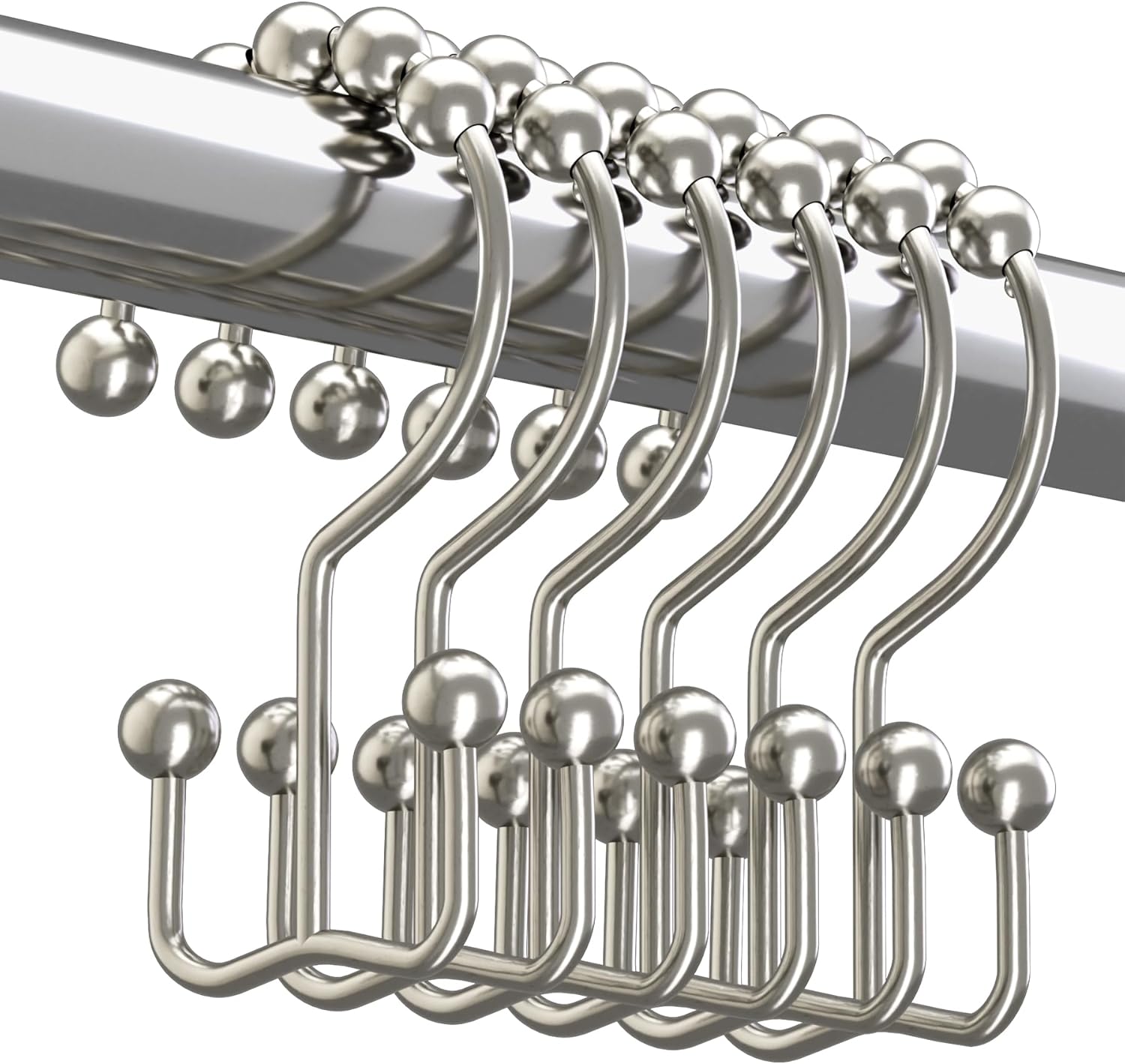 Curtain Hooks, Set of 12