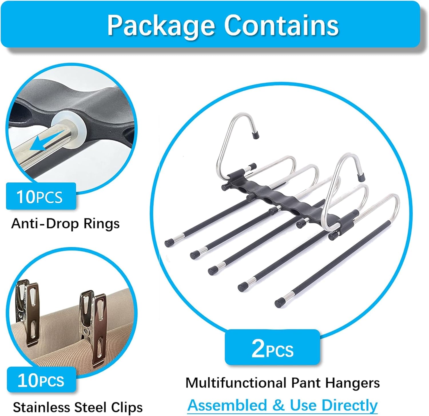 Magic Clothes Hanger - 2 Pack