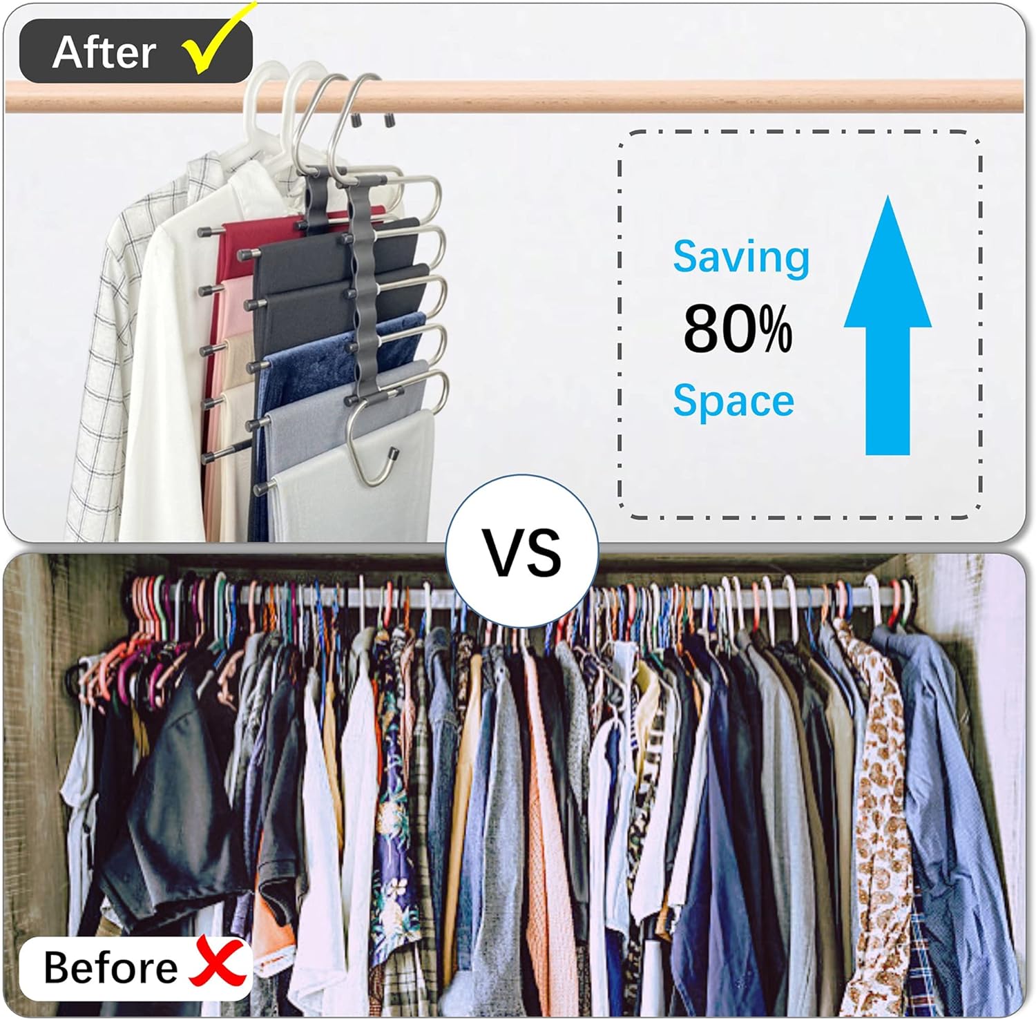 Magic Clothes Hanger - 2 Pack
