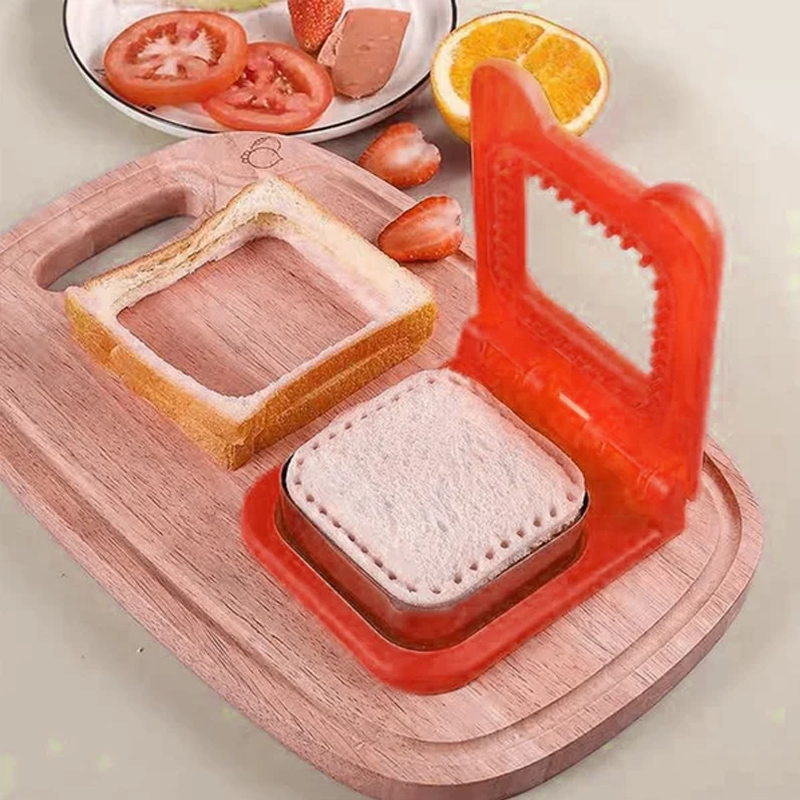 Device for cutting and sealing your homemade sandwiches (x3) 