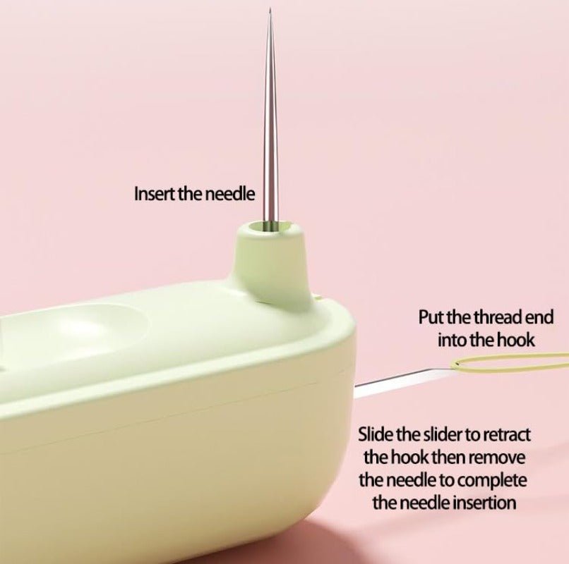 2-in-1 sewing tool – Practical needle threader and seam ripper (x2) 