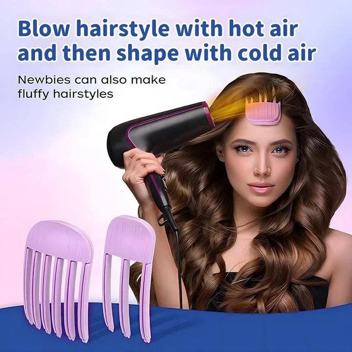 Instant volume hairstyle effortlessly and gently 