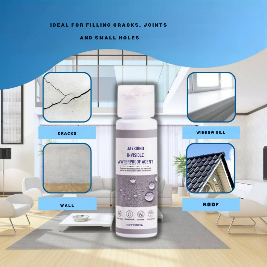 Instant leak-proof spray for roofs and cracks 