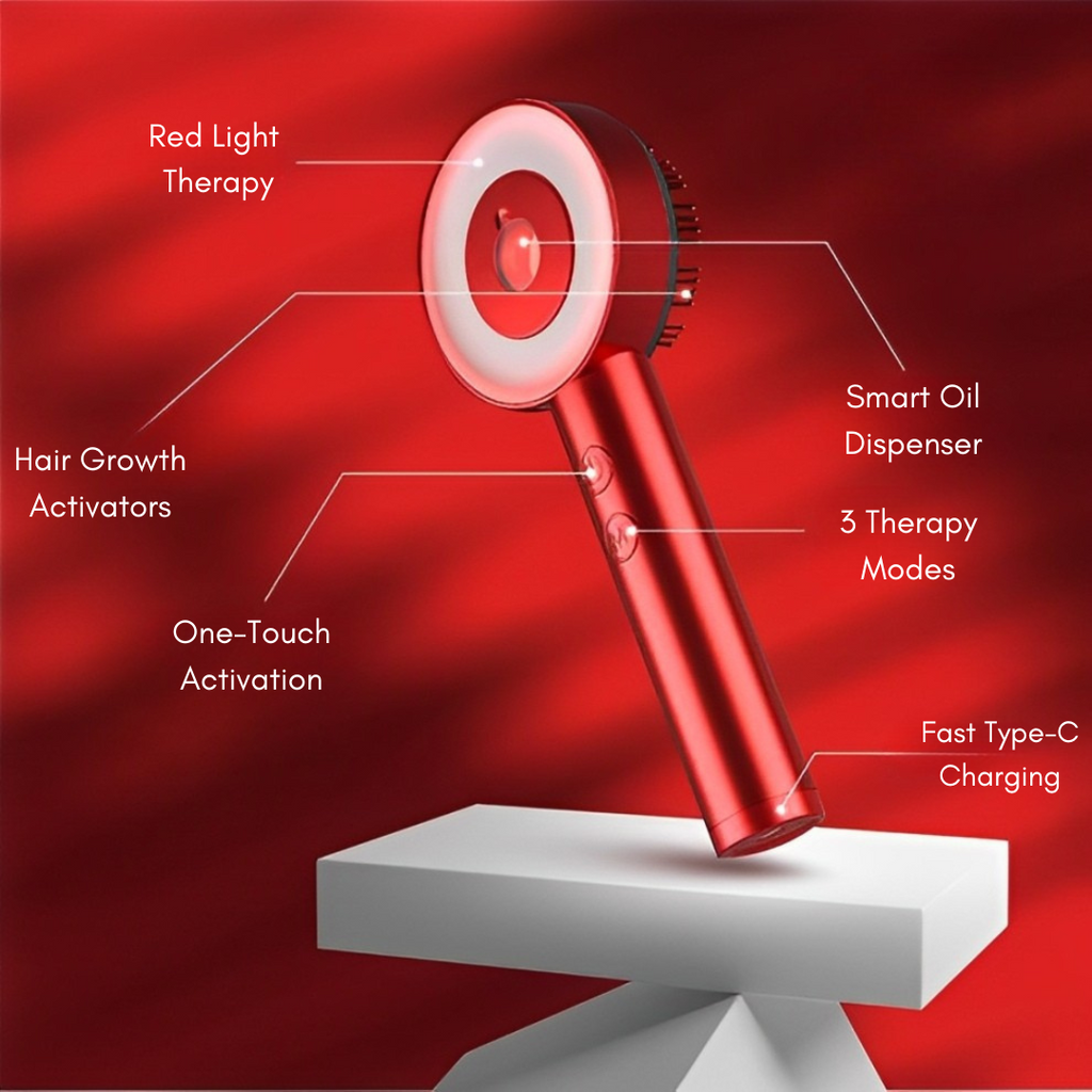 Electric massage comb for scalp 