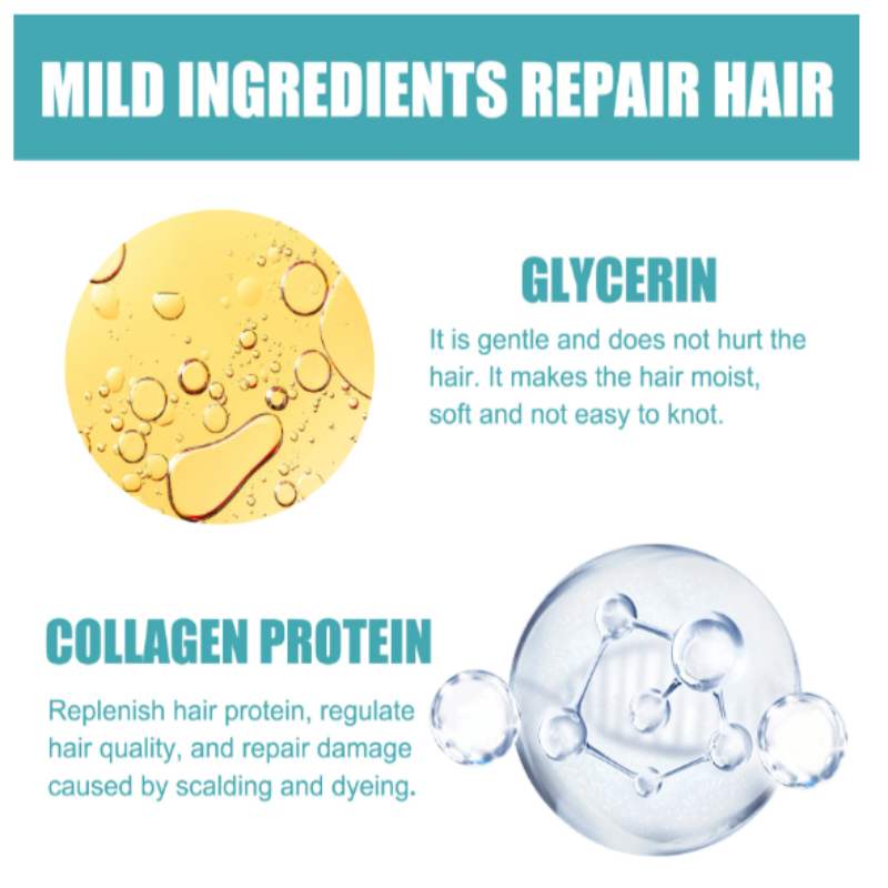 Instant smoothing cream for silky hair 