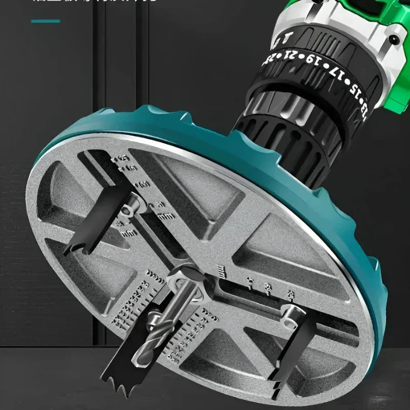 Cut perfect circles with your drill 