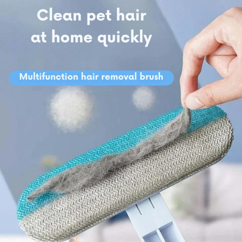 3-in-1 anti-hair and multi-surface brush 