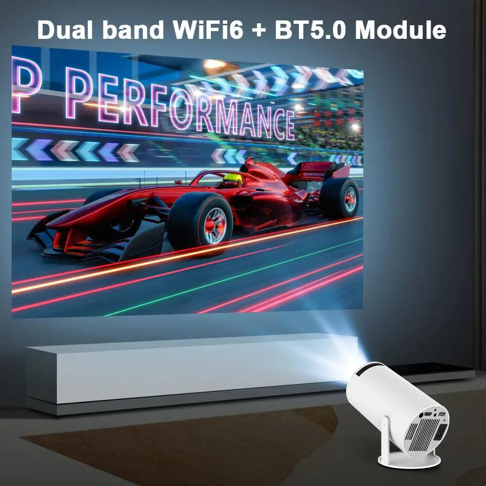 A compact projector that turns your wall into a cinema 