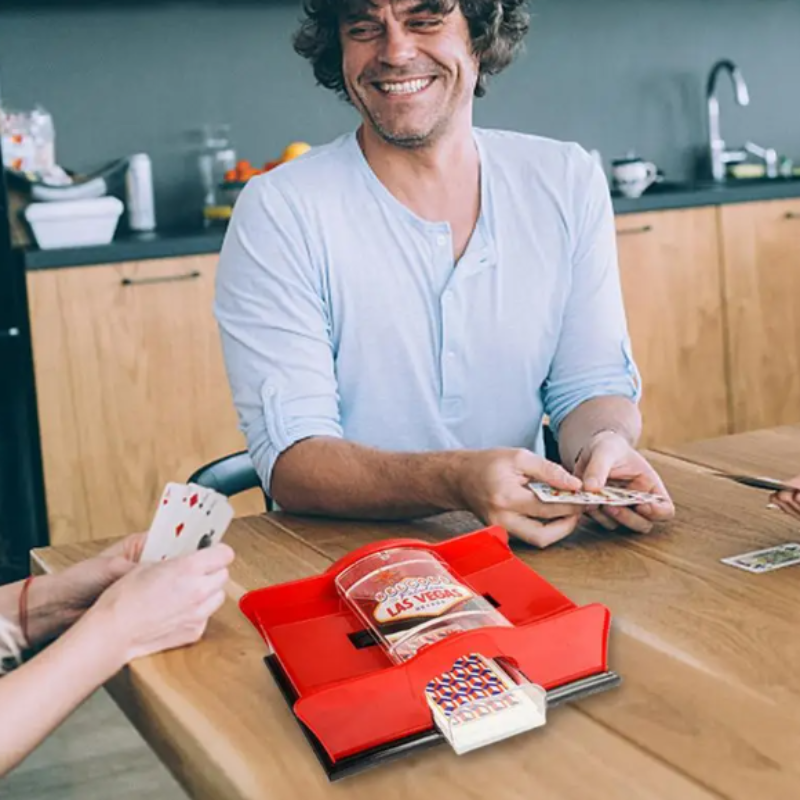 Mélangez vos cartes sans effort, en un seul geste