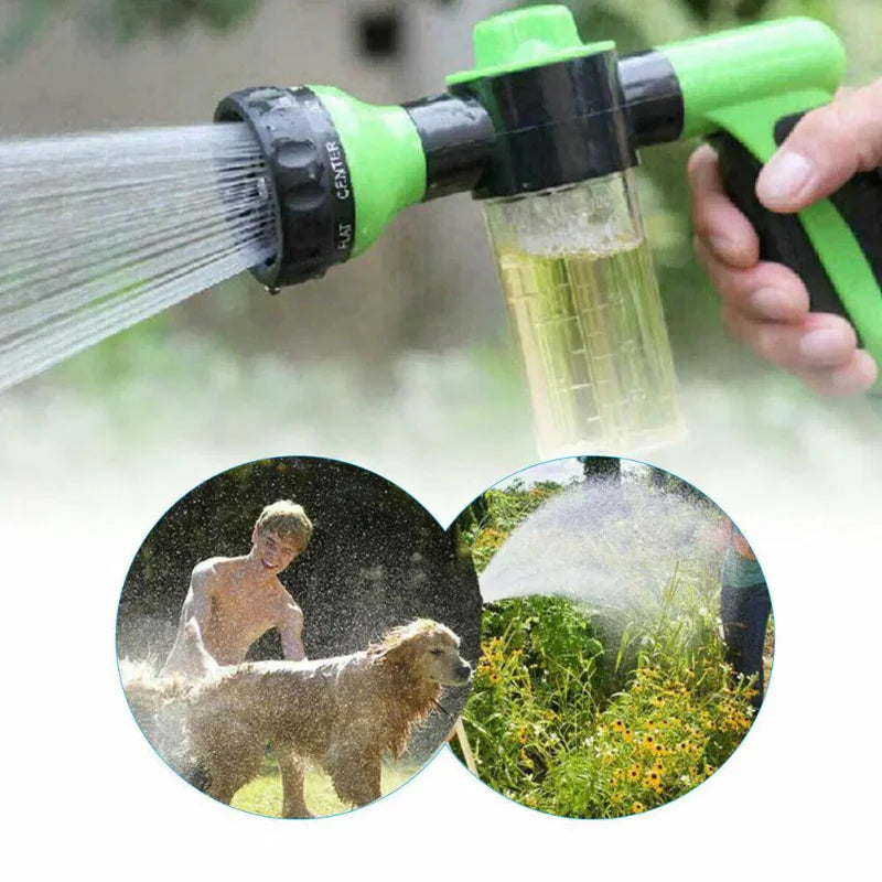 High pressure water gun for cleaning and watering 