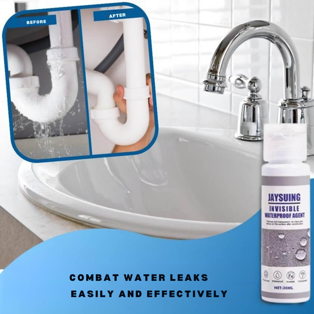 Instant leak-proof spray for roofs and cracks 