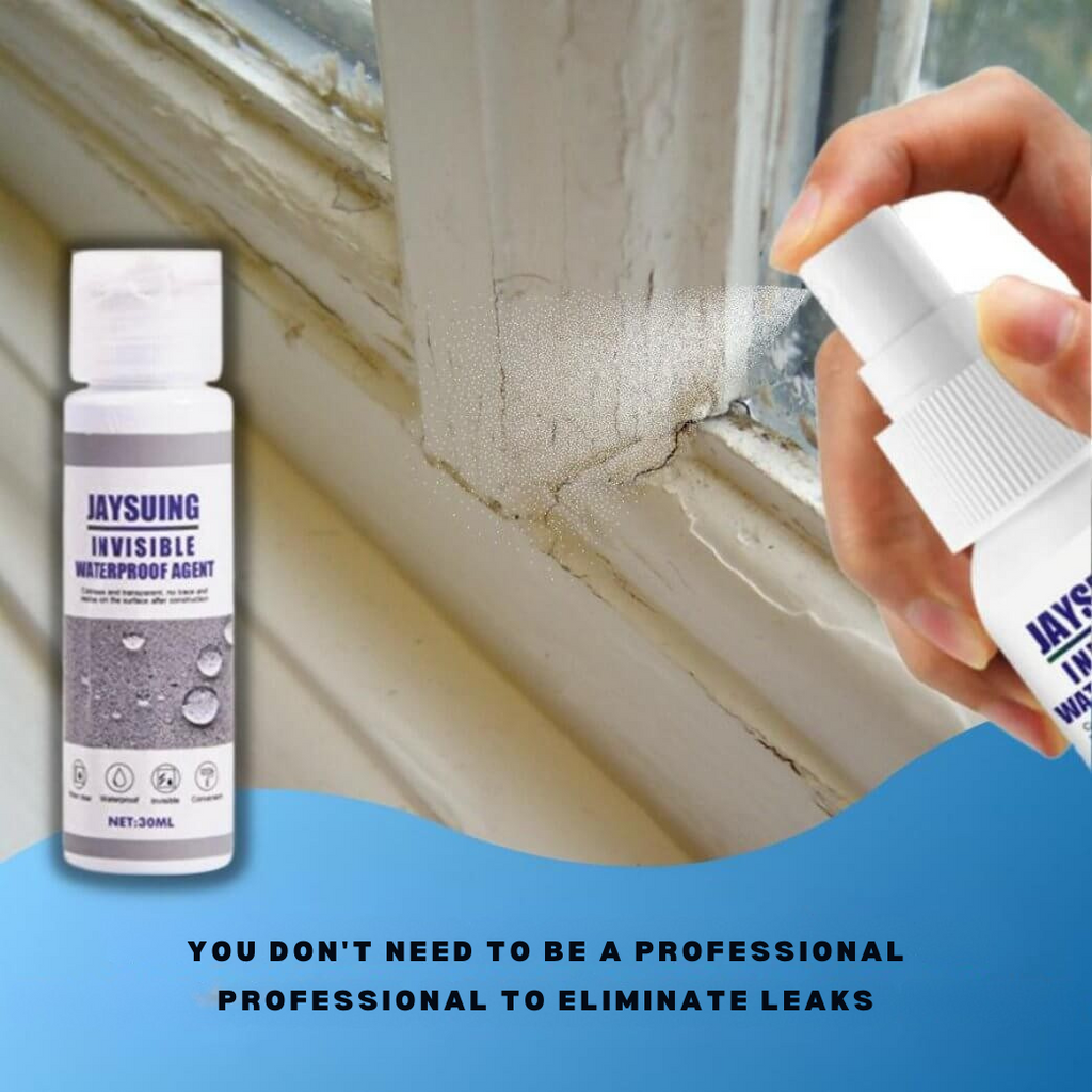 Instant leak-proof spray for roofs and cracks 