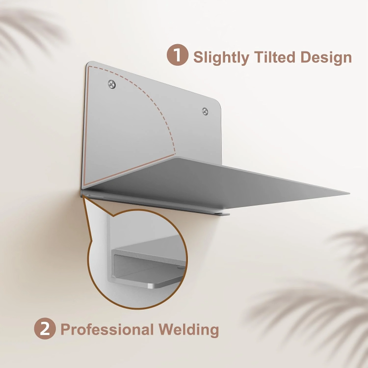 Display your books as if by magic with this invisible shelf 