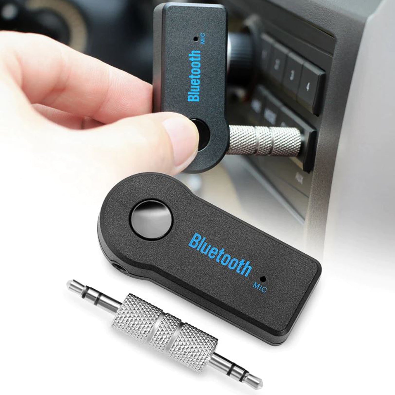 Instantly transform your car radio into Bluetooth 
