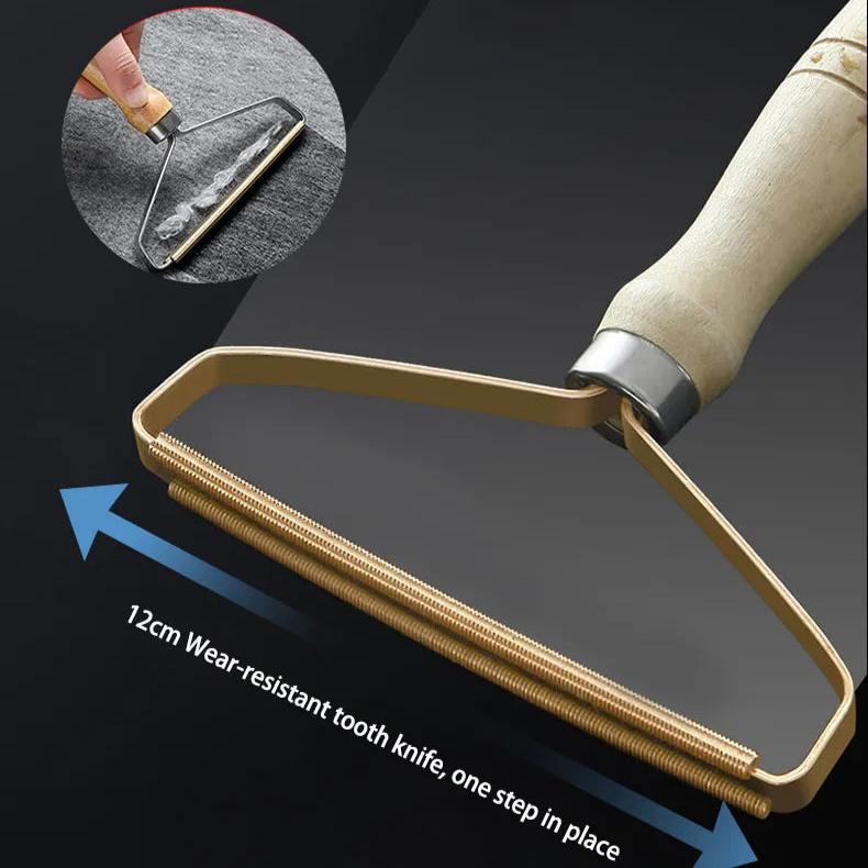 Eliminate pet hair in a single pass 