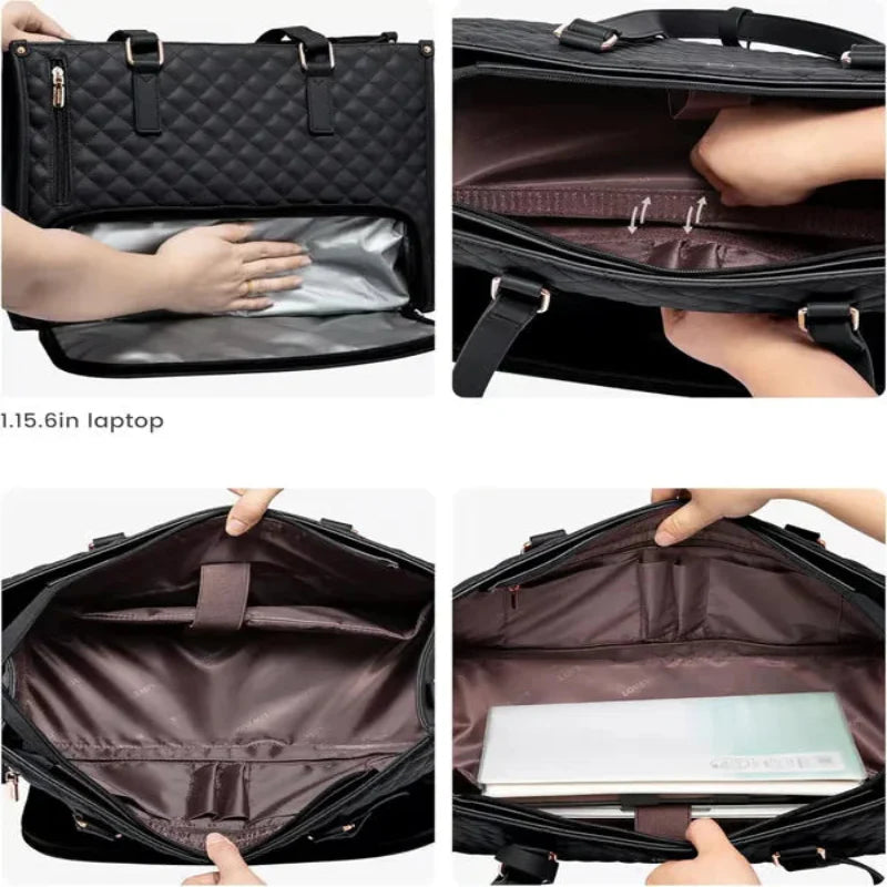 Elegant and functional 3-in-1 work bag 