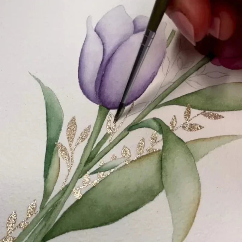 Intense metallic paint for vibrant creations 