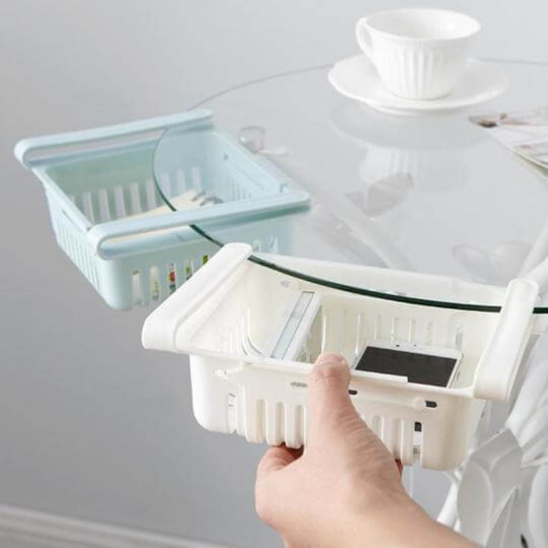 Adjustable organizer for refrigerator 