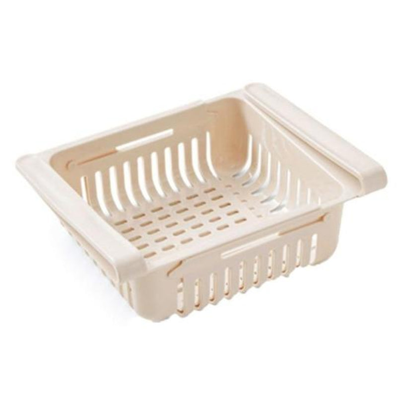 Adjustable organizer for refrigerator 