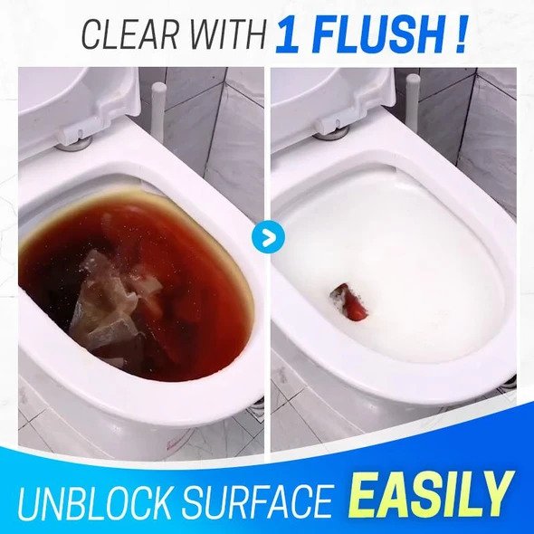 Eco-friendly and fast drain cleaner 