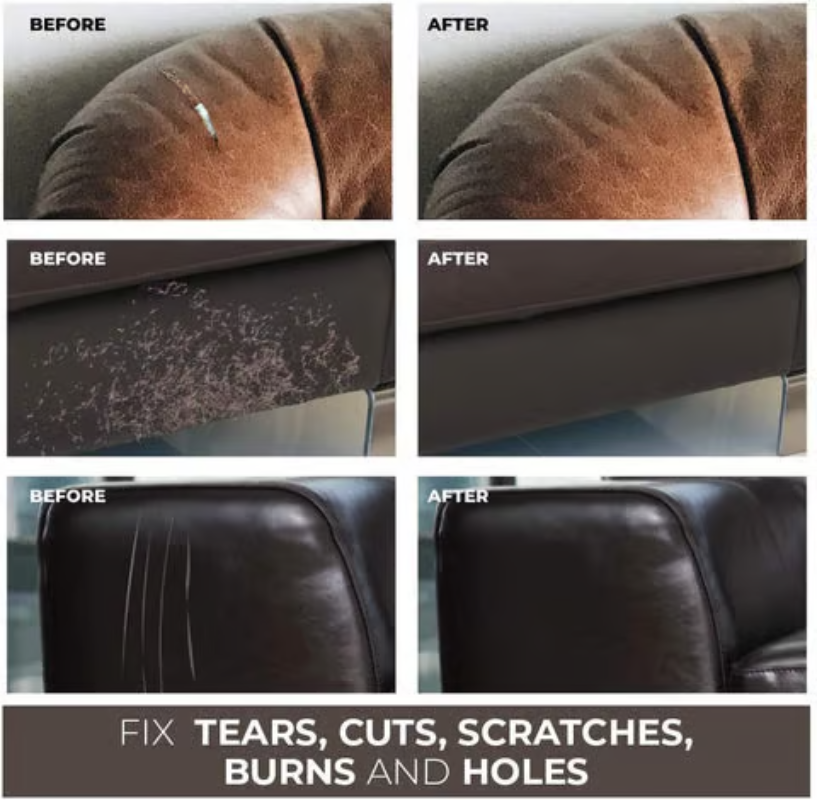 Easily repair and revitalize your leather 