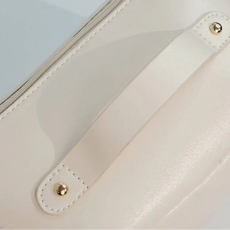 Large capacity toiletry and makeup bag for travel 