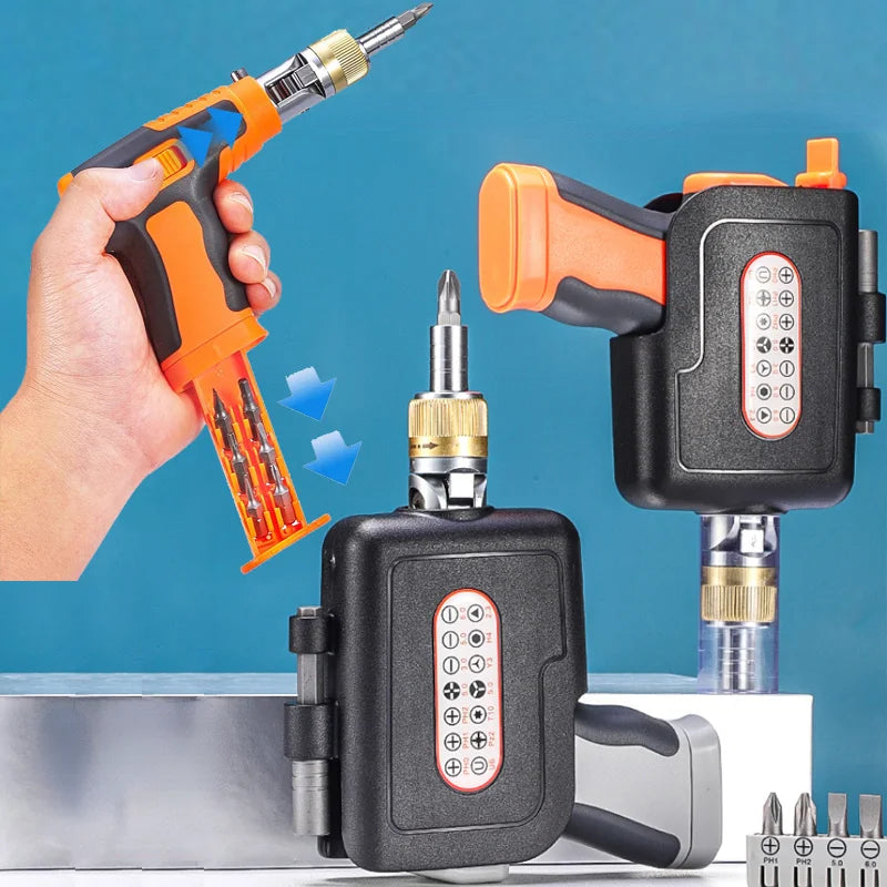 Adjustable ratchet screwdriver game 16 in 1 