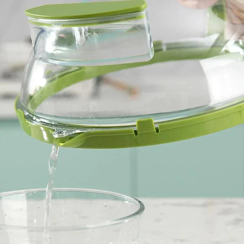 Microwave splash-proof steam lid 