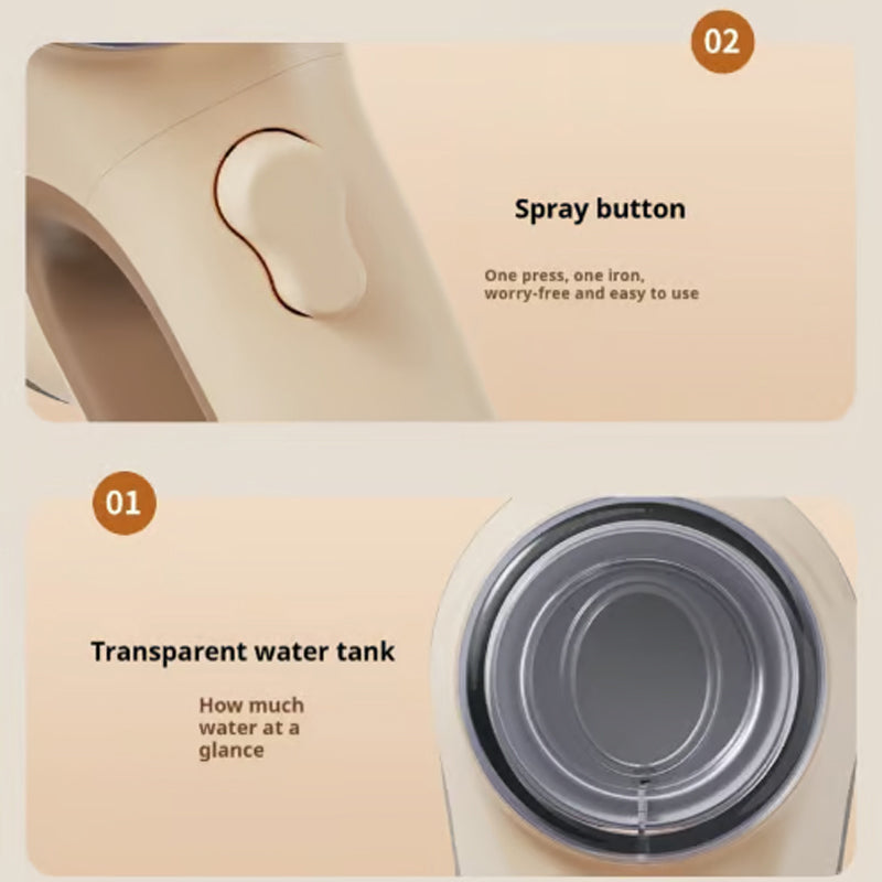 Défroisseur vapeur portable rapide et efficace