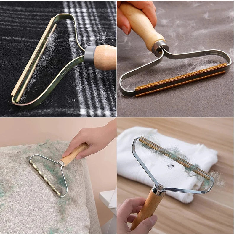 Eliminate pet hair in a single pass 